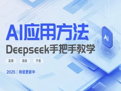 Deepseek实际应用技巧—手把手教学版，实用高效干货-爱学库